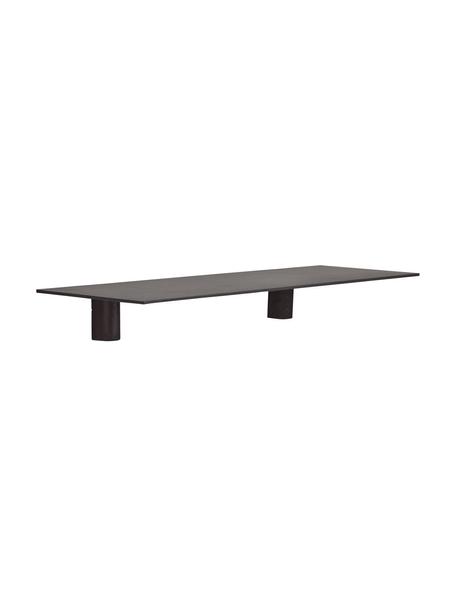 Wandrek Kollage, Plank: gecoat staal, Zwart, B 60 x H 7 cm