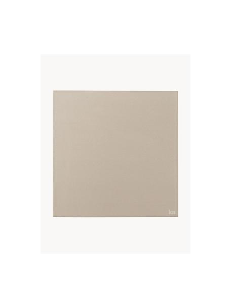 Topfuntersetzer Tile, Keramik, Hellbeige, B 20 x T 20 cm