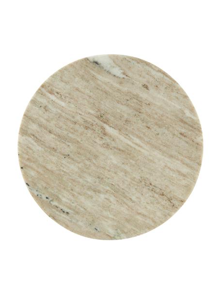 Planche à découper marbre beige Bella, Ø 30 cm, Marbre, Marbre beige, Ø 30 cm