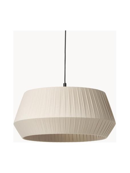 Suspension classique en tissu Dicte, Beige, Ø 53 x haut. 29 cm