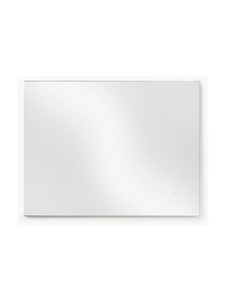 Miroir mural sans cadre avec éclairage LED Galaxy, tailles variées, Verre miroir, Argenté, larg. 80 x haut. 40 cm