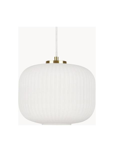 Lampada a sospensione Bubba Ø25 cm, Bianco