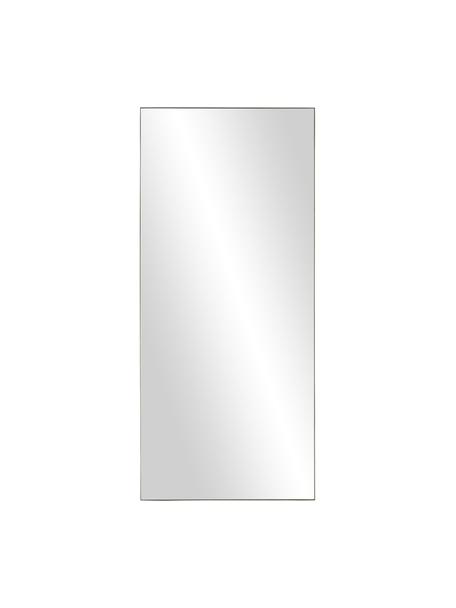Espejo grande de metal Cato, Parte trasera: tablero de fibras de dens, Espejo: cristal, Dorado, An 80 x Al 180 cm