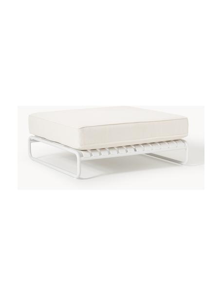 Tabouret de jardin Caio, Blanc cassé, blanc, larg. 95 x prof. 95 cm