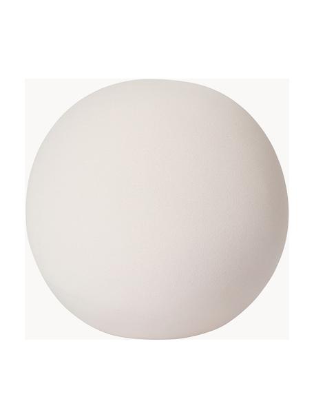 Pieza decorativa Globe, Terracota, Blanco Off White, Ø 18 x Al 17 cm