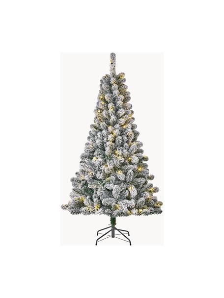 Albero di Natale artificiale a LED Millington, Verde glassato, Ø 86 x Alt. 155 cm