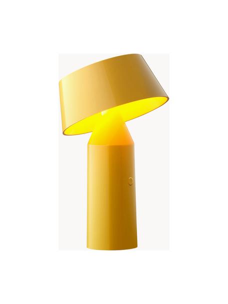 Lampe à poser LED mobile orientable Bicoca, intensité lumineuse variable, Jaune soleil haute brillance, jaune citron, Ø 16 x haut. 30 cm