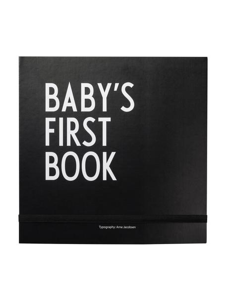 Księga pamiątkowa Baby´s First Book, Papier, Czarny, biały, S 25 x W 25 cm