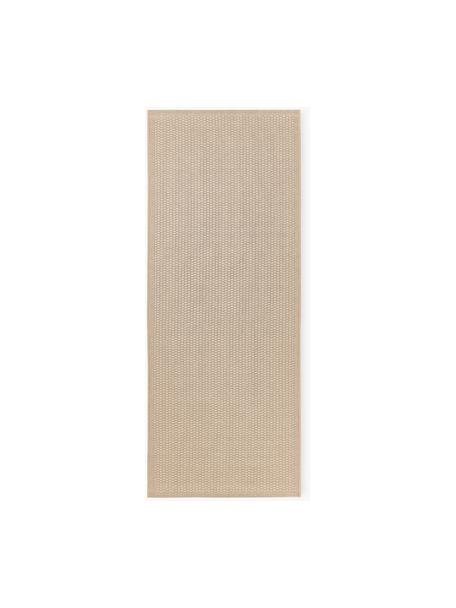 Tapis d'extérieur Toronto, 100 % polypropylène, Beige, larg. 80 x long. 200 cm