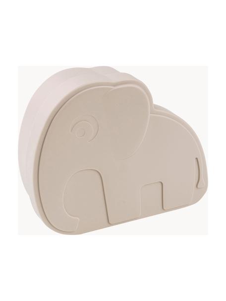 Boîte à goûter pour enfants Kiddish, Plastique, sans BPA, Beige clair, larg. 18 x haut. 6 cm