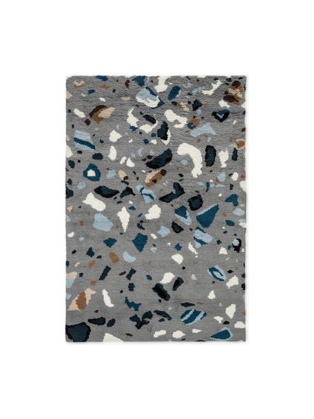 Ručne tkaný vlnený koberec Archipelago, 100 % vlna
V prvých týždňoch používania môžu vlnené koberce uvoľňovať vlákna, tento jav zmizne po niekoľkých týždňoch používania, Sivá, tóny modrej, Š 170 x D 240 cm (veľkosť M)