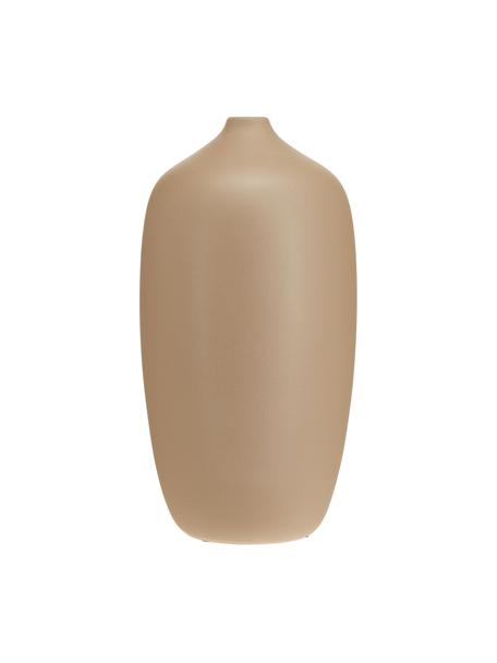 Velká váza z keramiky Ceola, Keramika, Béžová, Ø 13 cm, V 25 cm