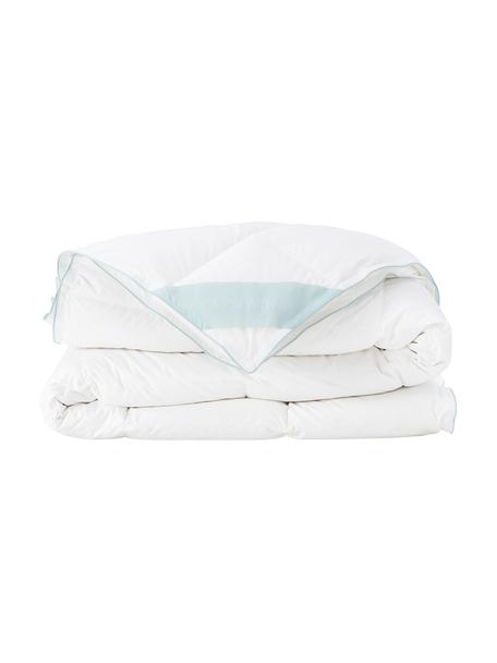 Puchowa kołdra kasetonowa Comfort, średnio ciepła, Biały, S 135 x D 200 cm