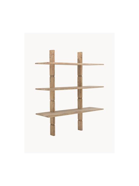 Étagère murale en bois de manguier Millian, Bois de manguier, Bois de manguier, larg. 96 x haut. 111 cm