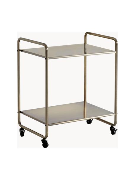Carrello da portata in metallo Morris, Metallo rivestito, Dorato, chiaro, Larg. 60 x Alt. 70 cm