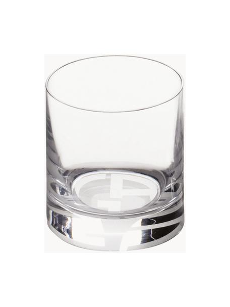 Kristallen whiskeyglazen Corelli, 6 stuks, Kristalglas, Transparant, Ø 9 x H 10 cm