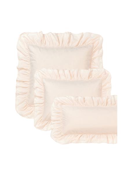 Federa in cotone lavato con volant Louane, 100% cotone
Densità dei fili 200 TC, qualità Comfort

La biancheria da letto in cotone è piacevolmente morbida sulla pelle, assorbe bene l'umidità ed è adatta per chi soffre di allergie

Uno speciale processo di lavaggio conferisce al tessuto un aspetto stonewash robusto e irregolare. Questo rende anche il tessuto morbido ed elastico al tatto e gli conferisce un aspetto stropicciato naturale che non richiede stiratura e trasuda intimità.

Il materiale utilizzato in questo prodotto è testato per le sostanze nocive e certificato secondo lo STANDARD 100 by OEKO-TEX®, 4265CIT, CITEVE, Color pesca, Larg. 50 x Lung. 80 cm