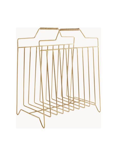 Revistero Maud, Metal pintado, Dorado, An 43 x Al 36 cm