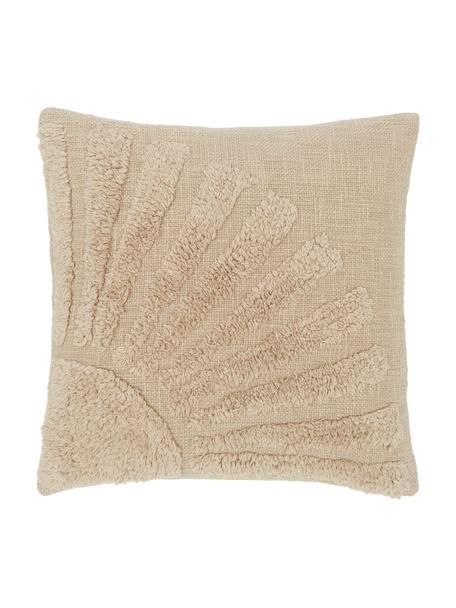 Poszewka na poduszkę z bawełny Ilari, 100% bawełna, Beżowy, S 45 x D 45 cm