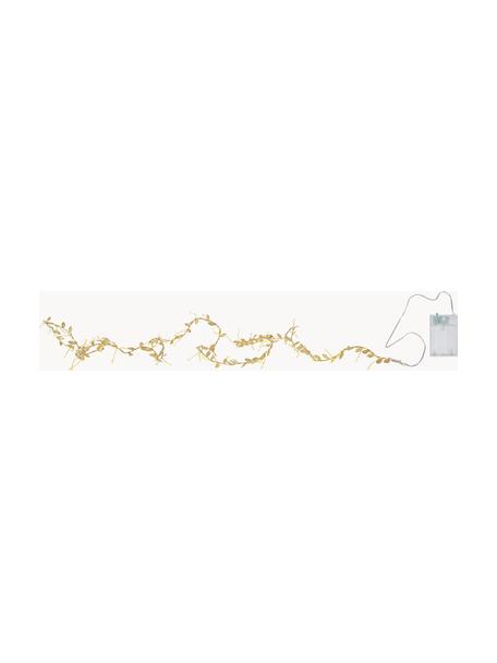 Guirlande lumineuse de Noël alimentée par piles Winny, long. 250 cm, 60 ampoules, Plastique, Doré, Ø 3 x long. 250 cm