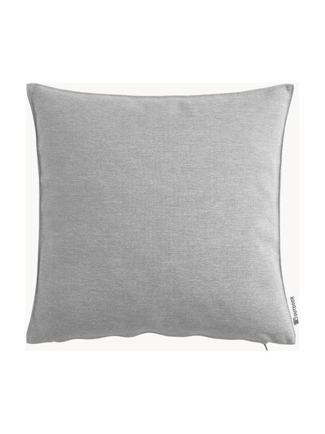 Outdoor-Kissen Olef, mit Inlett, 100 % Baumwolle, Hellgrau, B 45 x L 45 cm