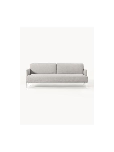 Rozkládací pohovka Fluente (3místná), Světle šedá, Š 220 cm, H 88 cm