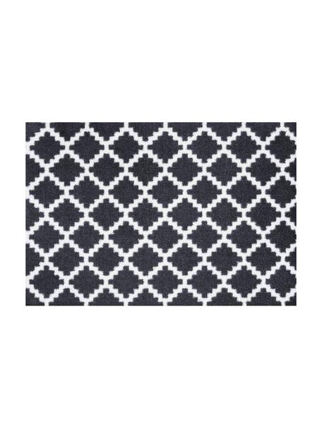 Paillasson Elegance, 100 % polyamide, Noir, larg. 70 x long. 50 cm