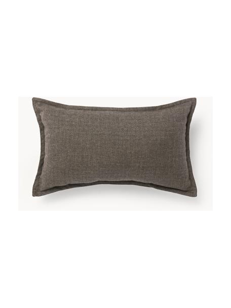 Outdoor-Kissen Oline, Hülle: 60 % Baumwolle, 40 % Poly, Taupe, B 30 x L 50 cm