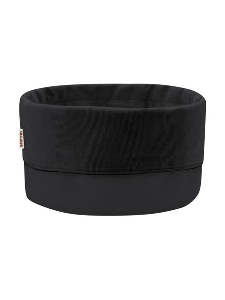 Panera de diseño Helga, Algodón, Negro, Ø 23 cm