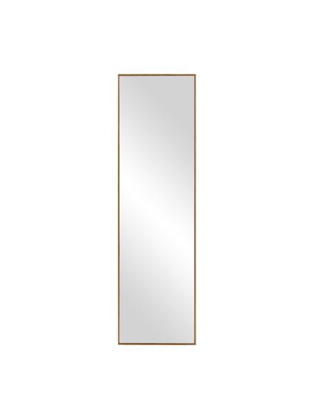 Rechthoekige wandspiegel Avery met bruine eikenhouten lijst, Lijst: eikenhout, FSC-gecertific, Eikenhout, B 40 x H 140 cm