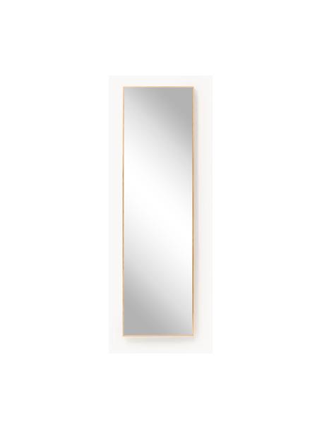 Eckiger Wandspiegel Avery mit Eichenholzrahmen, Rahmen: Eichenholz, FSC-zertifizi, Spiegelfläche: Spiegelglas, Eichenholz, B 40 x H 140 cm