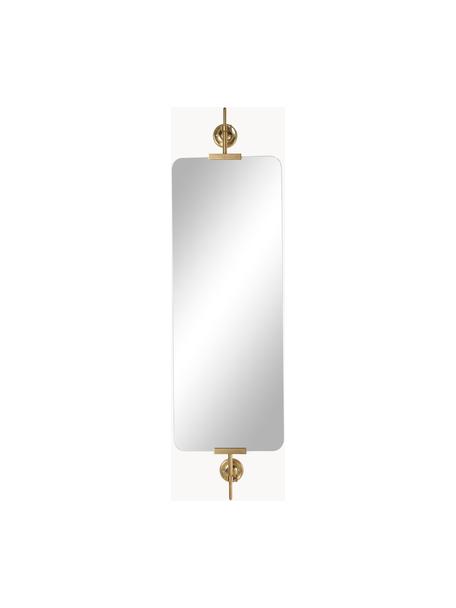 Schwenkbarer Wandspiegel Uman, Spiegelfläche: Spiegelglas, Goldfarben, B 30 x H 107 cm