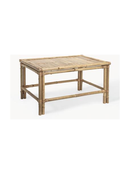 Table basse en bambou Sole, Bambou, Beige, larg. 90 x haut. 50 cm