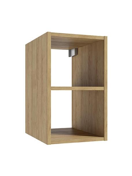 Étagère murale Senso, Panneau de particules, Bois clair, larg. 30 x haut. 50 cm