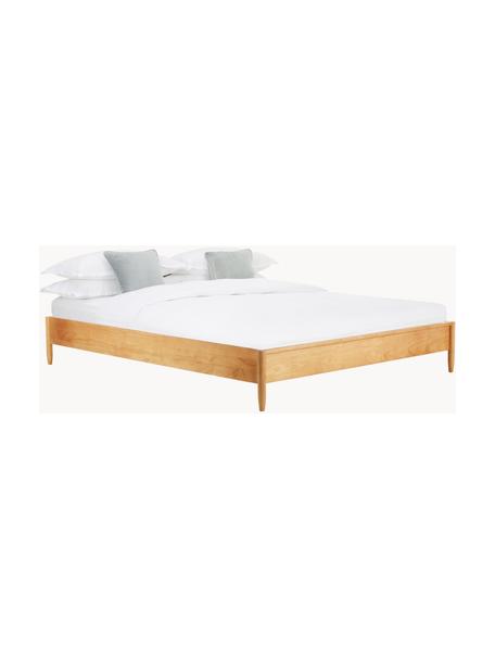 Drevená posteľ z masívneho borovicového dreva Windsor, Masívne borovicové drevo, s FSC certifikátom, Borovicové drevo, svetlé, Š 140 x D 200 cm