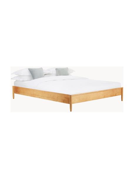 Houten bed Windsor van massief grenenhout, Massief grenenhout, FSC-gecertificeerd, Grenenhout, licht, B 140 x L 200 cm