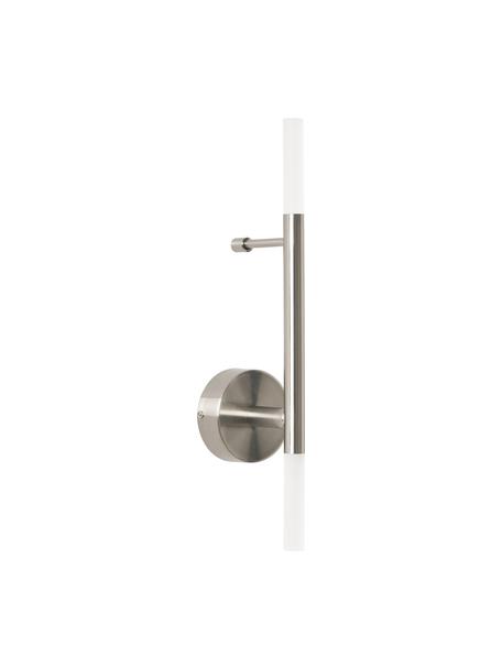 Aplique grande LED Gratia, Estructura: metal con pintura en polv, Fijación: metal con pintura en polv, Cromo, blanco, An 10 x Al 45 cm