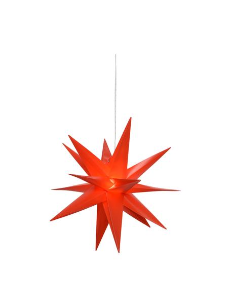 Svetelná LED hviezda na batérie Zing, Červená, Ø 30 cm