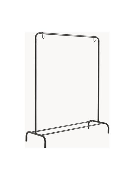 Appendiabiti in metallo Industri, Metallo verniciato, Nero, Larg. 110 x Alt. 131 cm