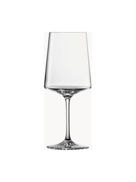 Copas de vino de cristal Echo, 4 uds., Cristal Tritan, Transparente, Ø 9 x Al 22 cm, 570 ml