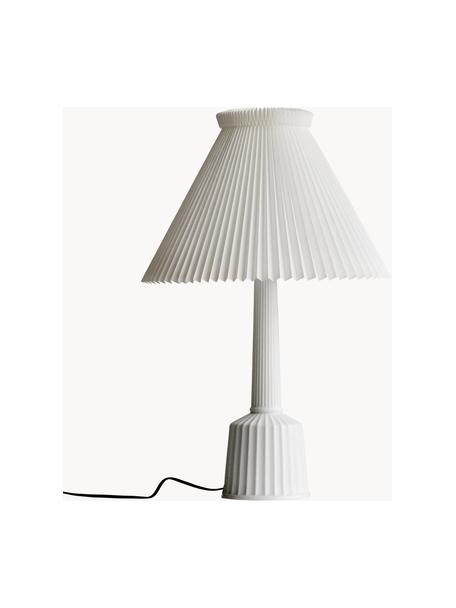 Lampada da tavolo grande in porcellana fatta a mano Esben, Lampada: porcellana, Bianco, Ø 45 x Alt. 65 cm