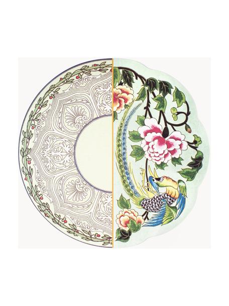 Placemat Hybrid met abstract design, Kunststof, Groen, Ø 37 cm
