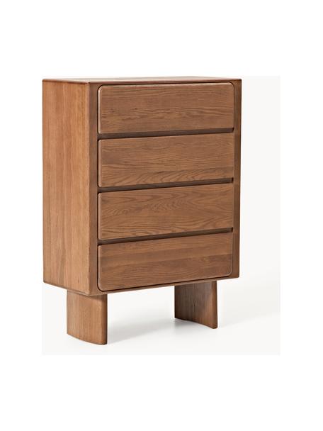 Commode en chêne Chandler, Bois de chêne massif

Ce produit est fabriqué à partir de bois certifié FSC® issu d'une exploitation durable, Chêne, larg. 90 x haut. 120 cm