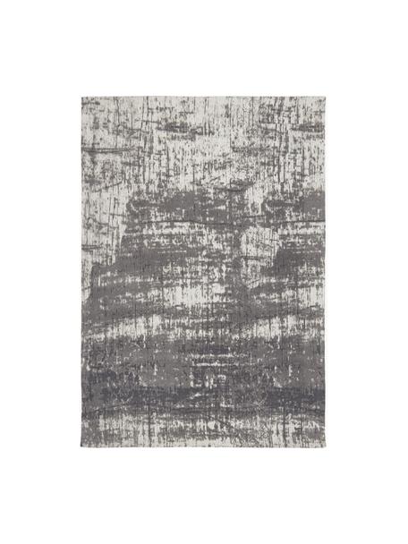 Tappeto in cotone tessuto a mano Luise, Retro: 100% cotone Il materiale , Tonalità grigie, Larg. 160 x Lung. 230 cm  (taglia M)