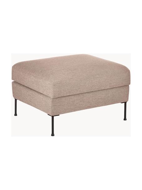 Sofa-Hocker Cucita mit Stauraum, Bezug: Webstoff (Polyester) Der , Gestell: Massives Kiefernholz, FSC, Webstoff Beige, B 75 x T 65 cm