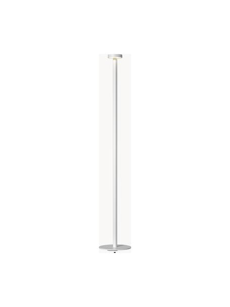 Stmievateľná vonkajšia stojacia LED lampa Boro, Biela, V 120 cm