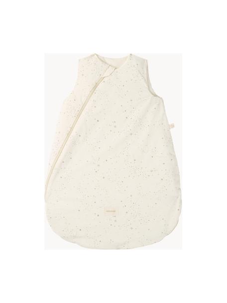 Baby-Schlafsack Cocoon aus Bio-Baumwolle, Bezug: 100 % Bio-Baumwolle, GOTS, Off White, Greige, B 46 x L 65 cm