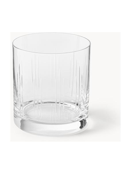 Szklanka Felipe, 4 szt., Szkło kryształowe, Transparentny, Ø 8 x W 9 cm, 280 ml