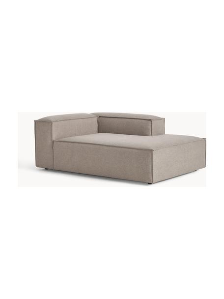 Pohovkový rohový modul Lennon, Taupe, Š 119 cm, H 180 cm, levé rohové provedení