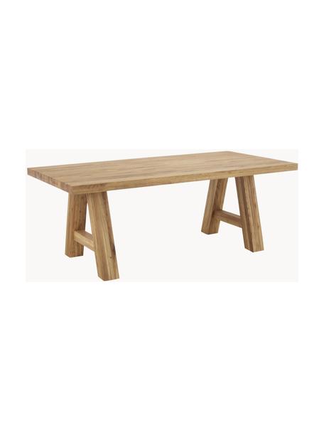 Eettafel Ashton van eikenhout, verschillende formaten, Massief geolied eikenhout
100% FSC hout uit duurzame bosbouw, Eikenhout, geolied, B 200 x D 100 cm